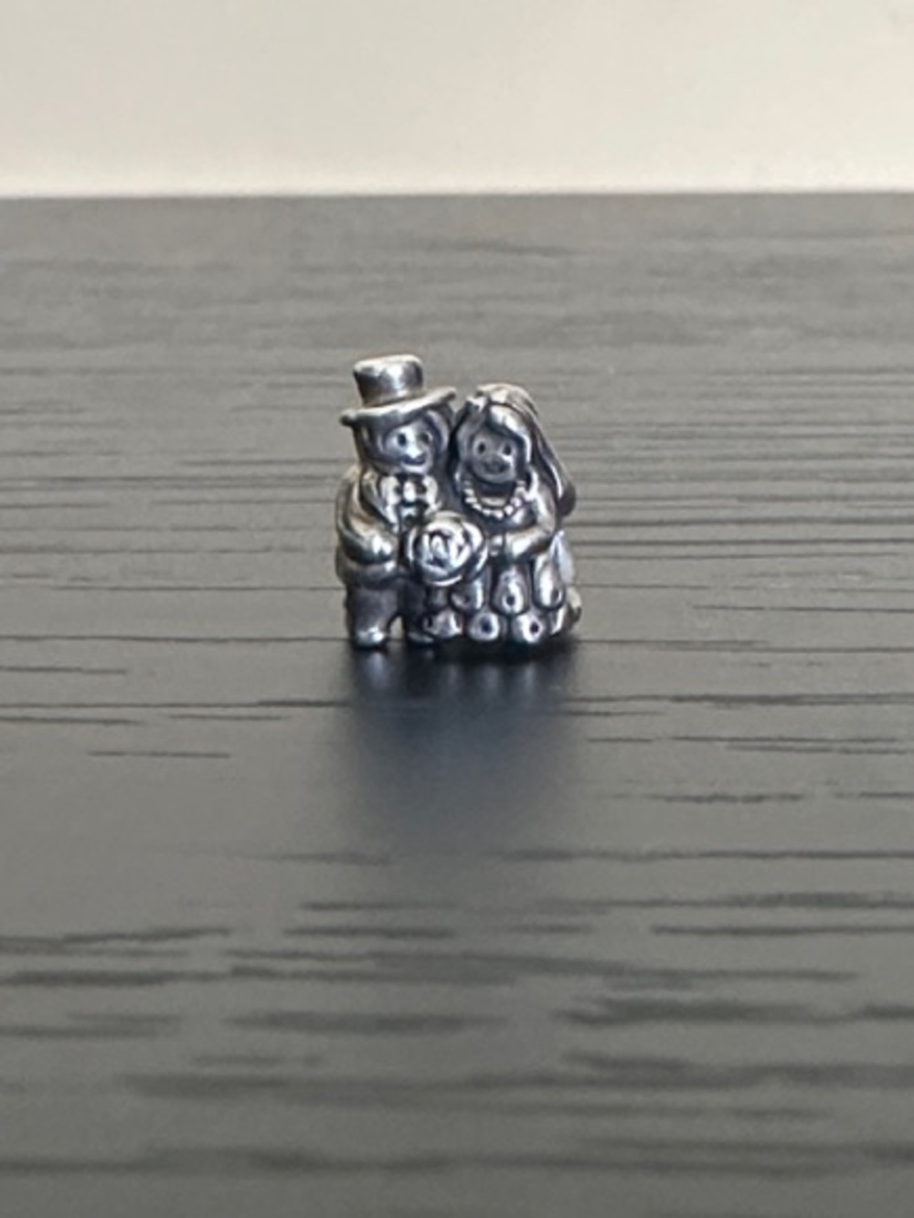 Pandora Bride and Groom Wedding Marriage Charm Sterling Silver 925 ALE